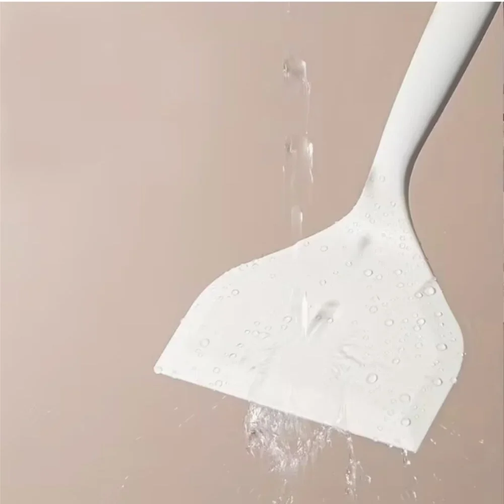 Silicone Wide Pancake Spatula Turner, Heat Resistant Flipper Spatulas BPA Free